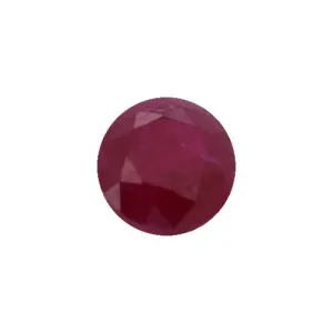 💎 Red Sapphire (Burgundy) Grade AA (Natural Gemstone) - ROUND