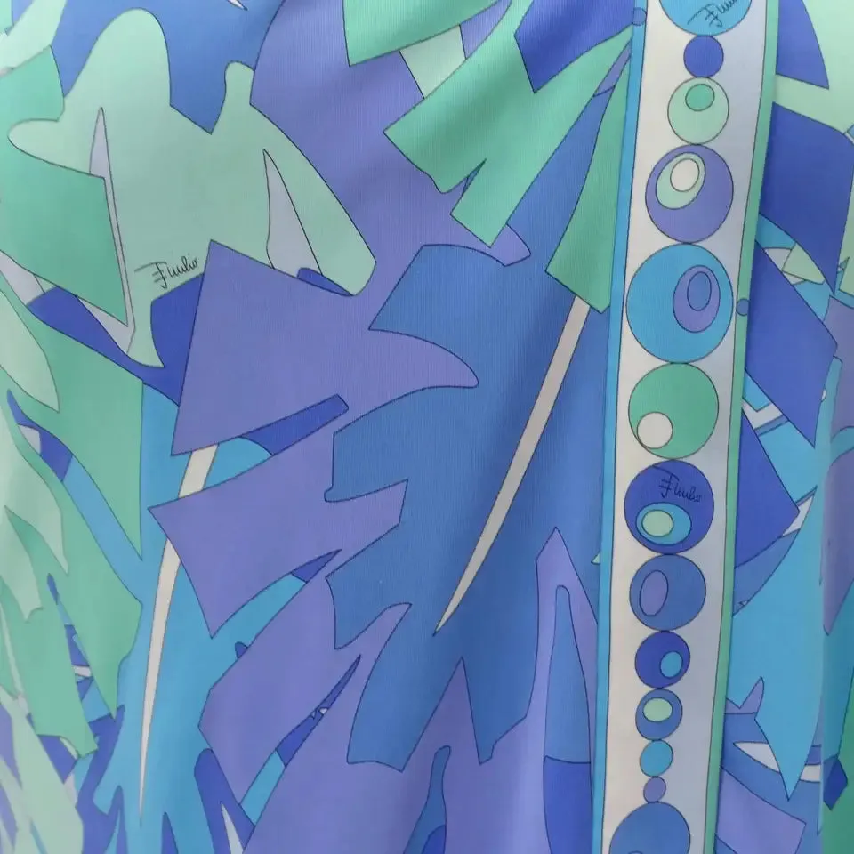 1990s Emilio Pucci Halter Wrap Dress