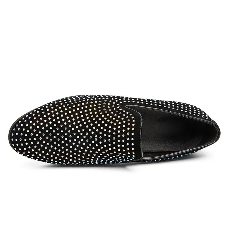 2023 Loafers Men's 46 Large Size Hairstylist Men's Shoes New Fashion Sleeve Foot Barber Men's Shoes