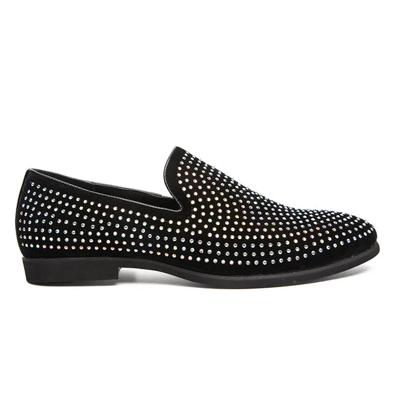 2023 Loafers Men's 46 Large Size Hairstylist Men's Shoes New Fashion Sleeve Foot Barber Men's Shoes