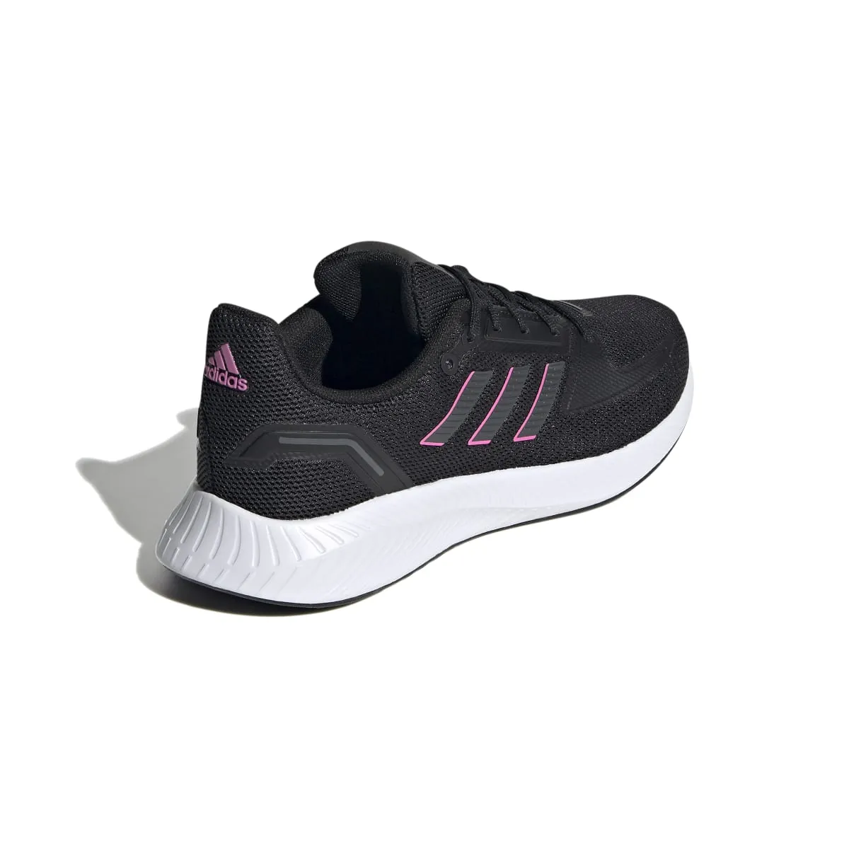 ADIDAS FY9624 RUNFALCON 2.0 WMN'S (Medium) Black/Gray/Pink Mesh Running Shoes