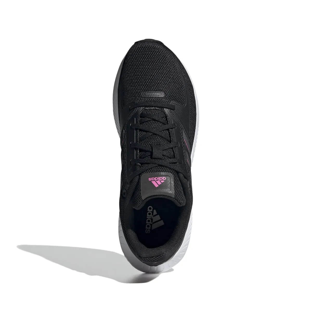 ADIDAS FY9624 RUNFALCON 2.0 WMN'S (Medium) Black/Gray/Pink Mesh Running Shoes