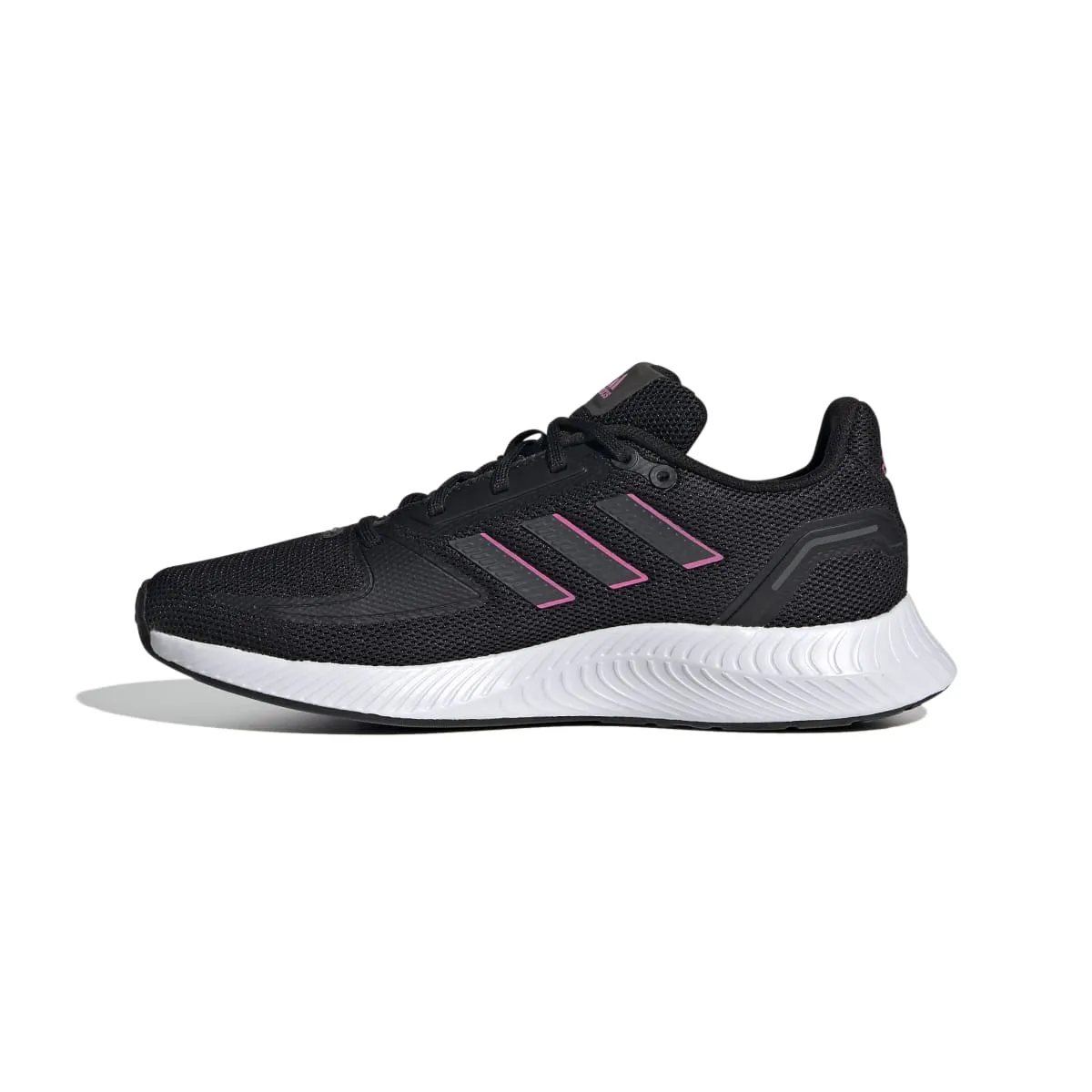 ADIDAS FY9624 RUNFALCON 2.0 WMN'S (Medium) Black/Gray/Pink Mesh Running Shoes