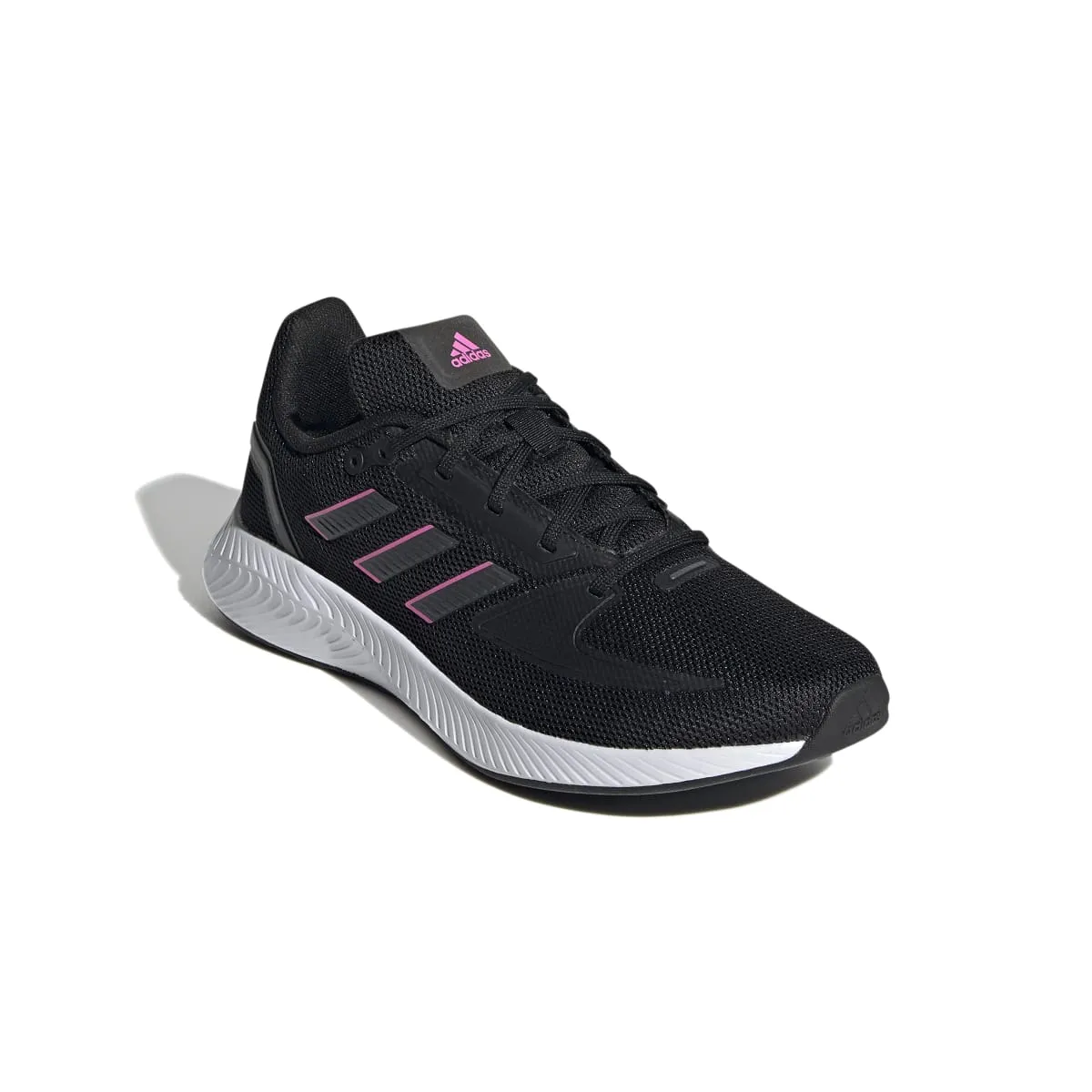 ADIDAS FY9624 RUNFALCON 2.0 WMN'S (Medium) Black/Gray/Pink Mesh Running Shoes