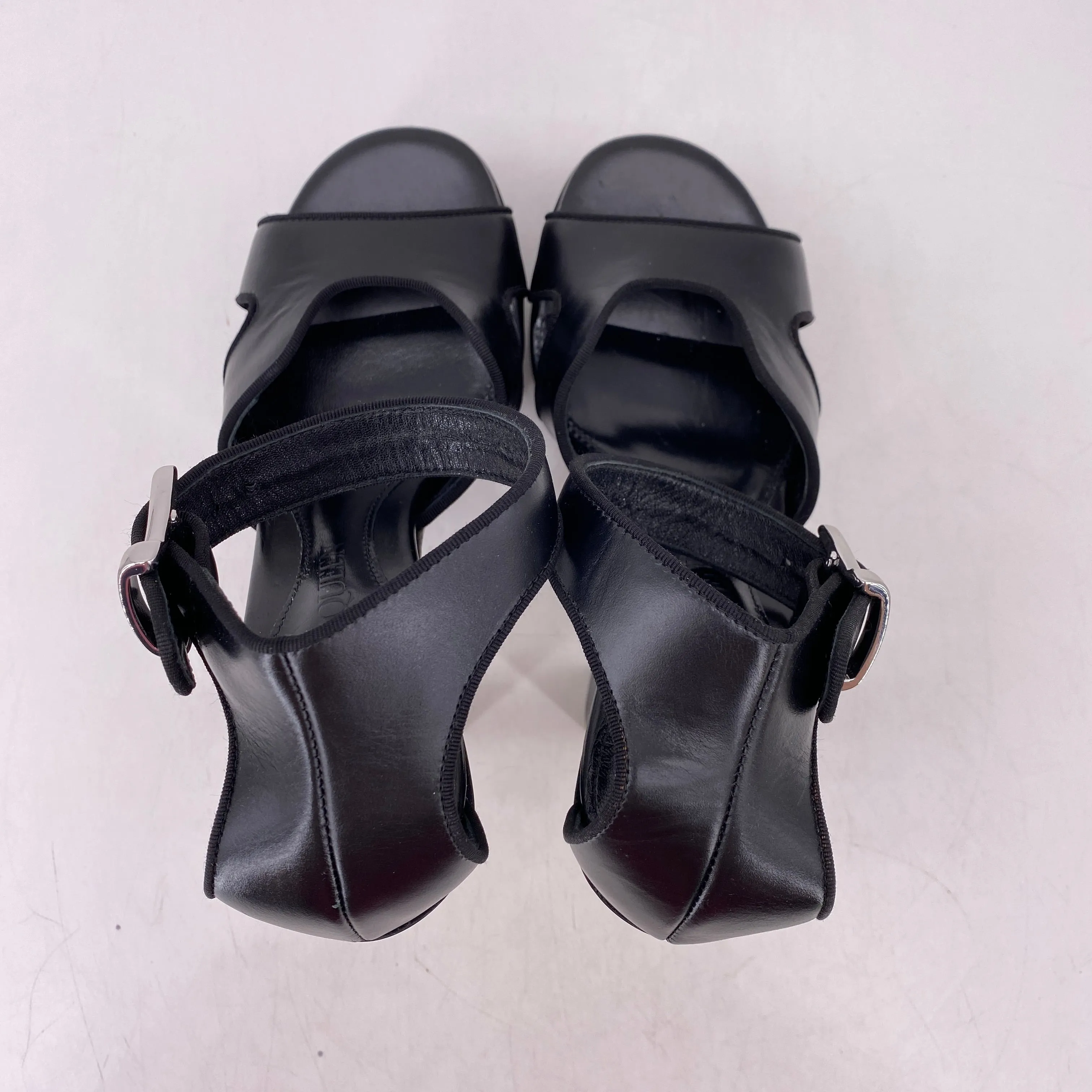 Alexander McQueen Pump "140Mm Open Toe"  New Size 36
