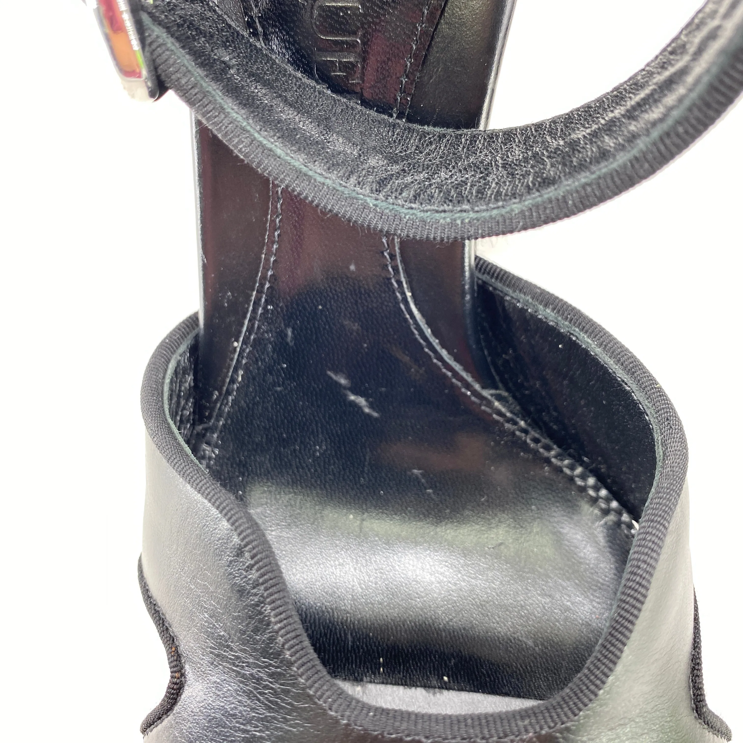Alexander McQueen Pump "140Mm Open Toe"  New Size 36