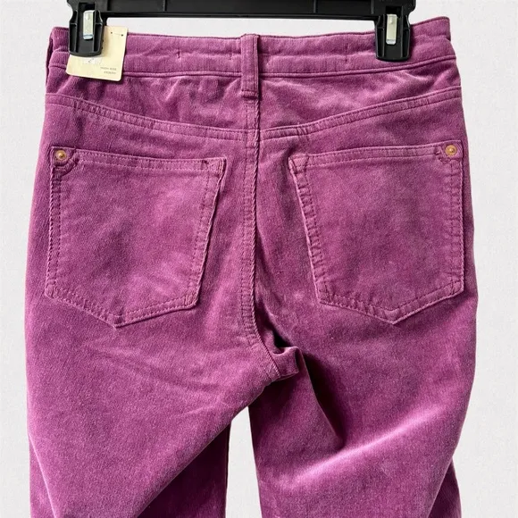 Anthropologie Pilcro 26 and 27 High-Rise Button-Fly Skinny Corduroy Pants Jeans
