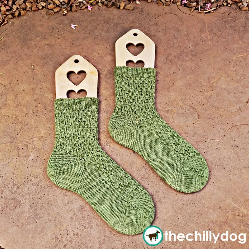 Beekeeper Socks: Knitting Pattern PDF