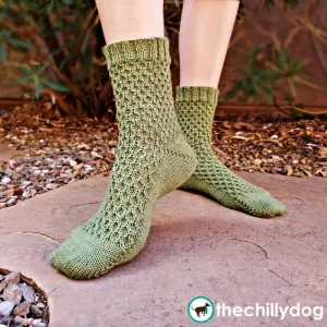Beekeeper Socks: Knitting Pattern PDF