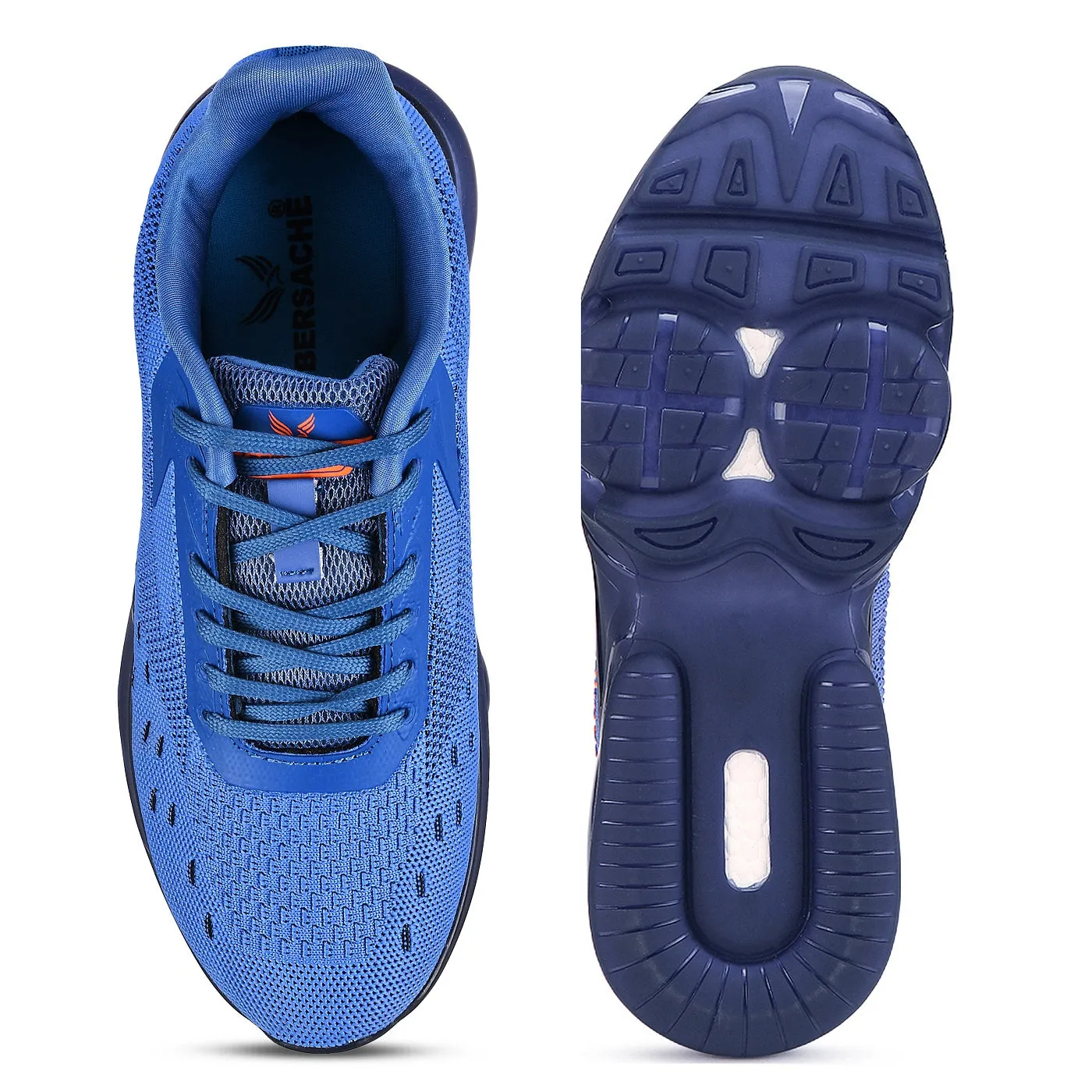 Bersache Running Sports Shoes For Men  Blue-9031