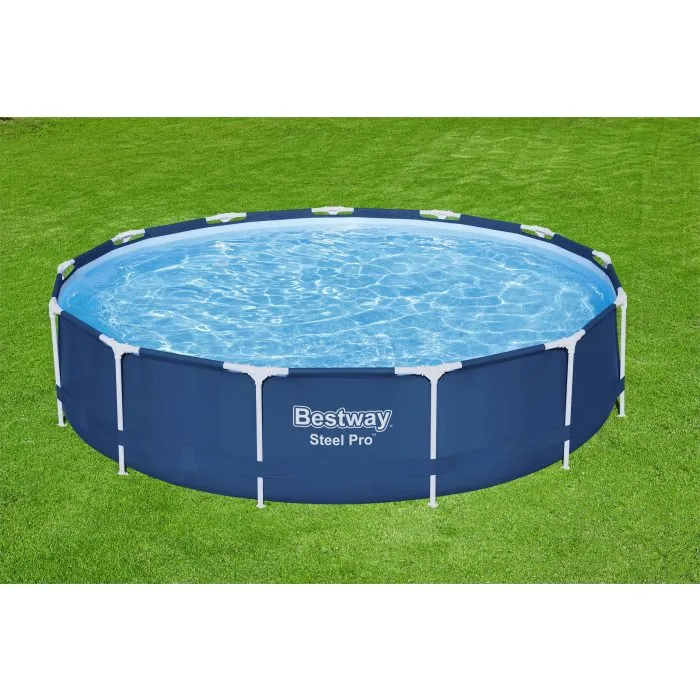 Bestway 13' X 33"/3.96M X 84CM Pool Set (Contents:Pool, Filter Pump(220-240V), Compatible with Cartridge 58094(II)220-240V)