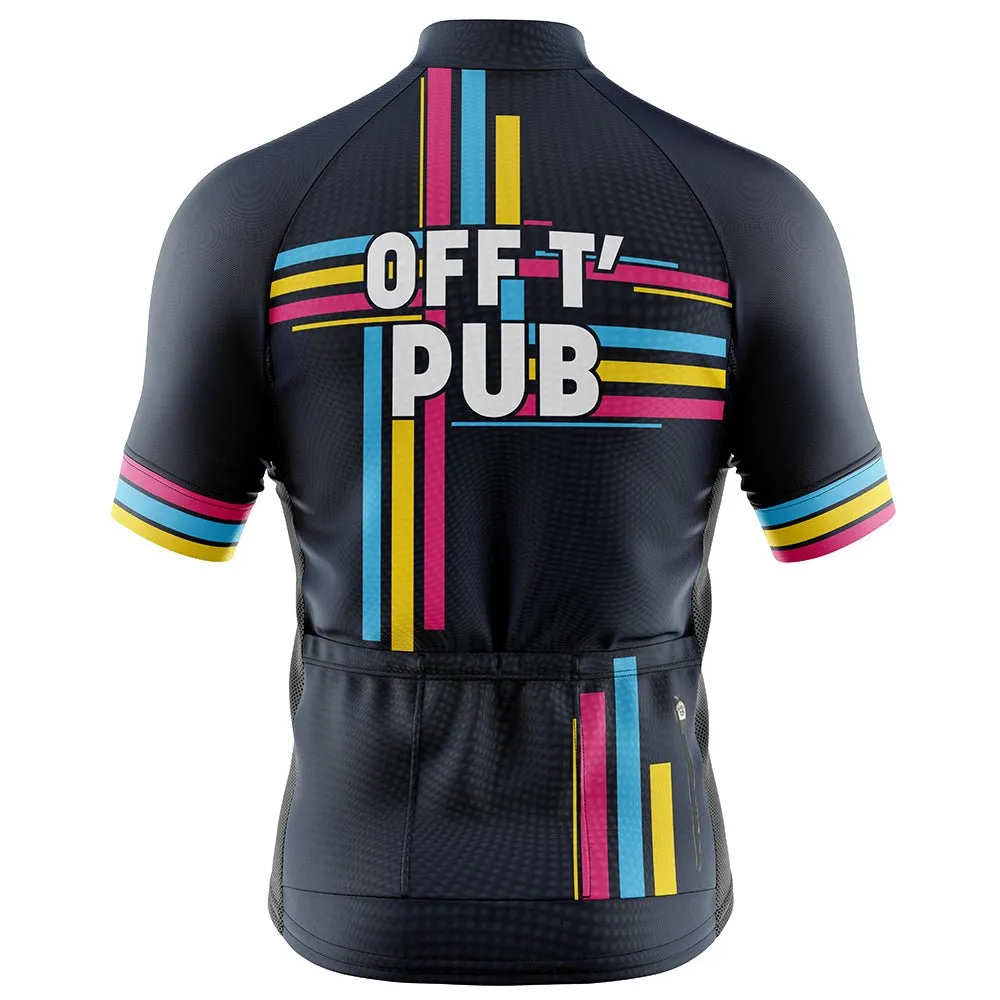 Big and Tall Mens Off T' Pub Cycling Jersey
