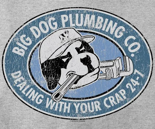 Big Dog Plumbing Company T-Shirt