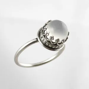 Bishop Moonstone Ring