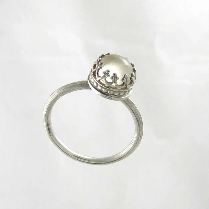 Bishop Moonstone Ring