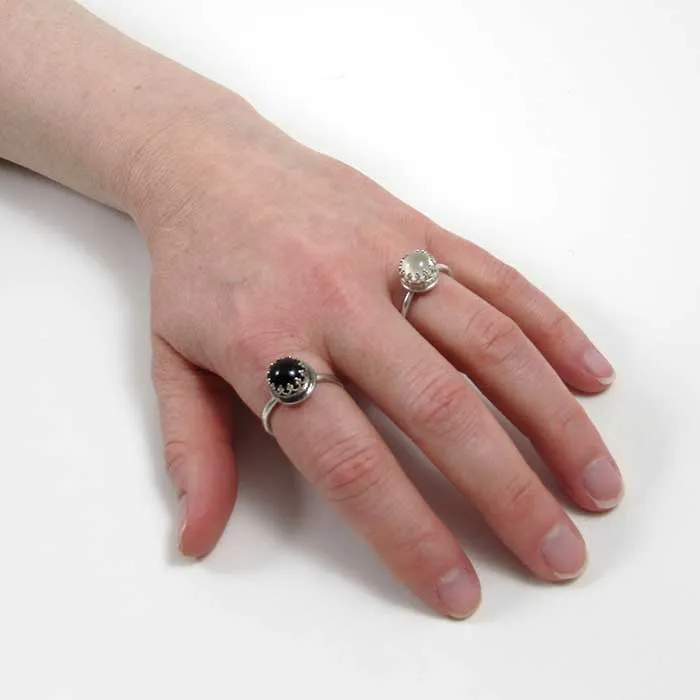 Bishop Moonstone Ring