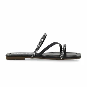 Black Casual Slipper For Women CL1890