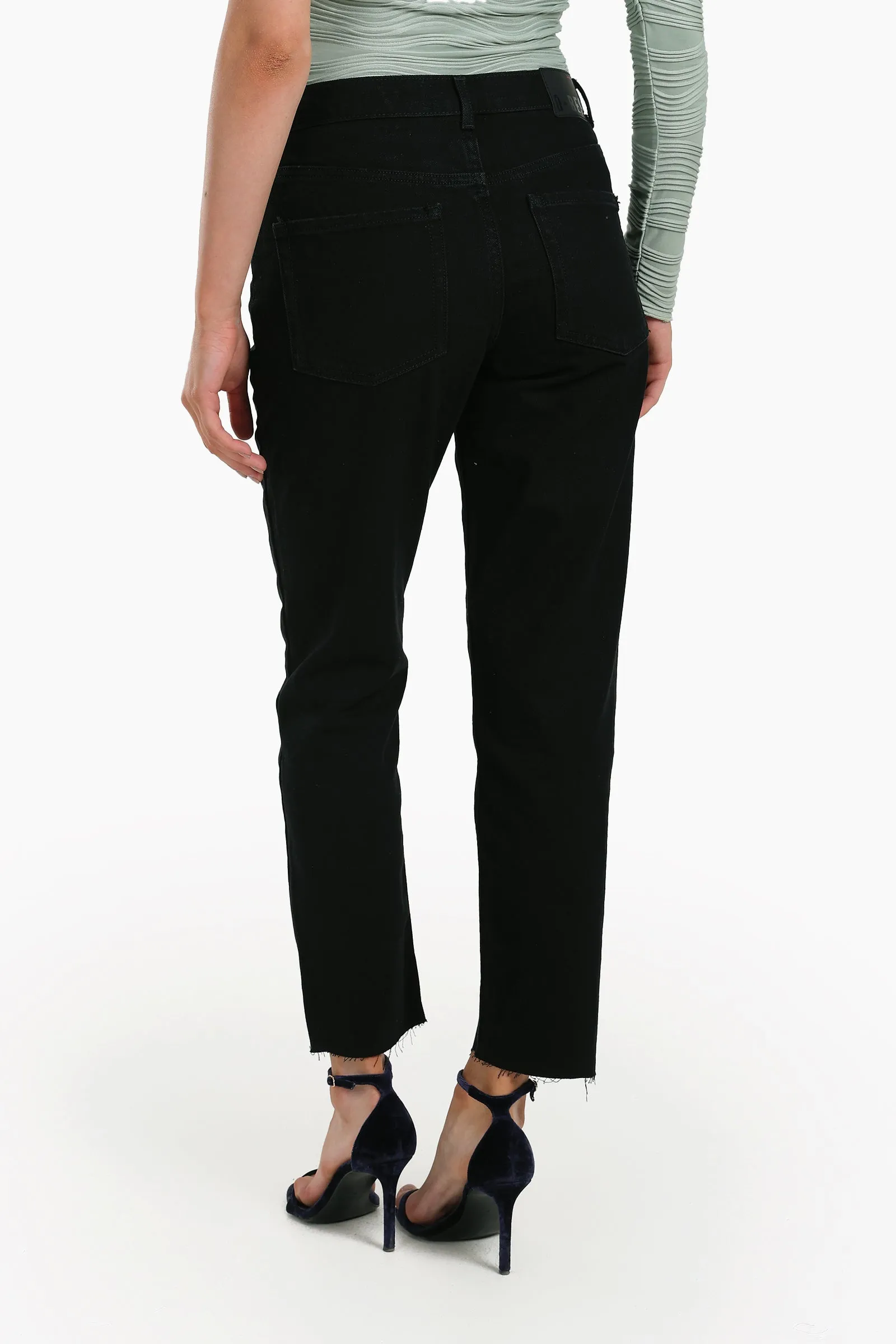 Black Mom Fit Jeans
