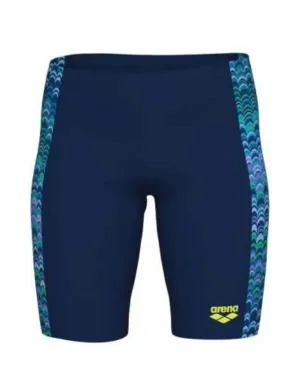 Boys Ondulation Swim Jammer - Navy/Multi