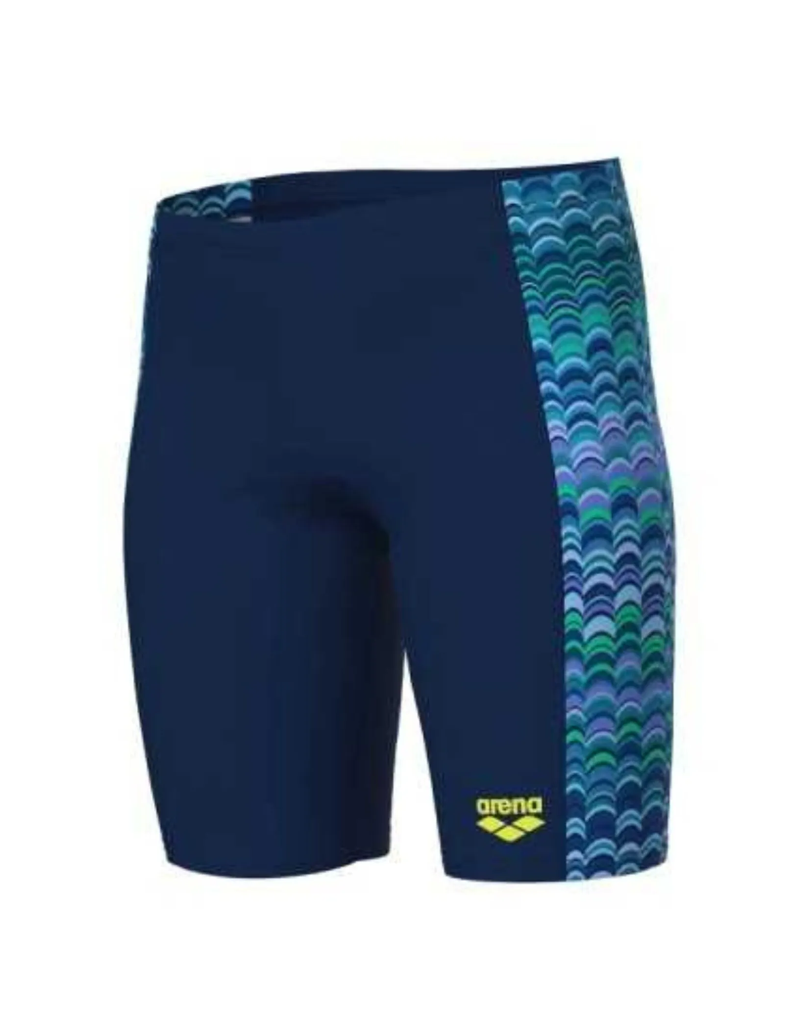 Boys Ondulation Swim Jammer - Navy/Multi