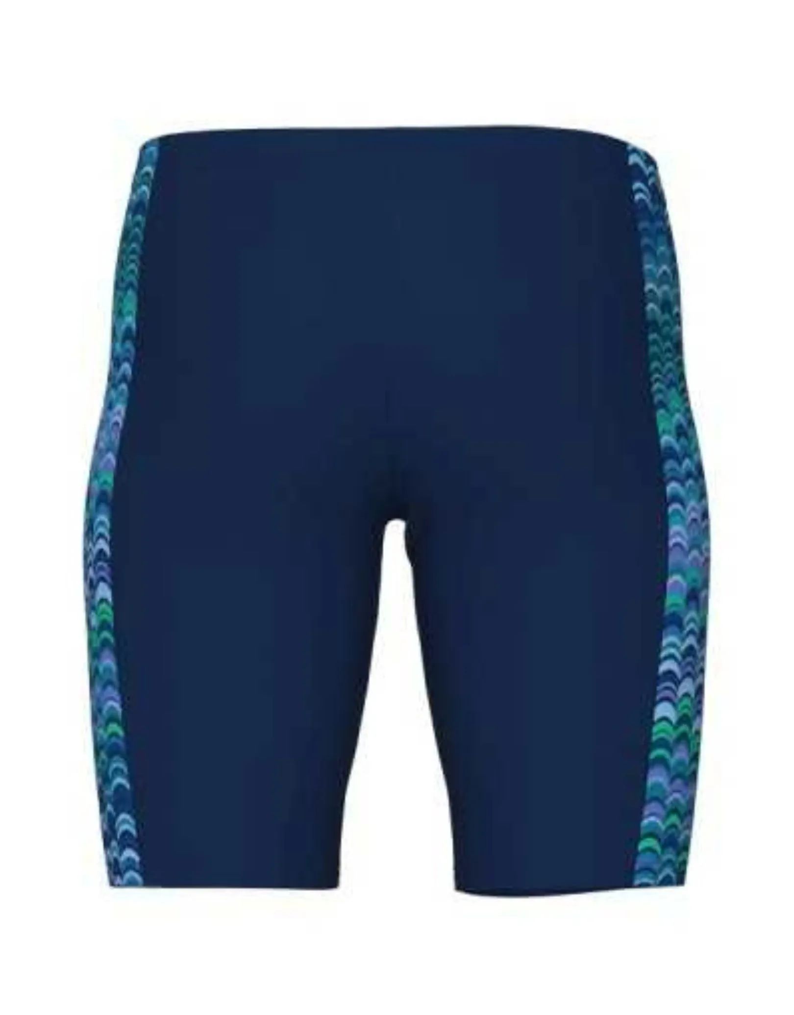 Boys Ondulation Swim Jammer - Navy/Multi