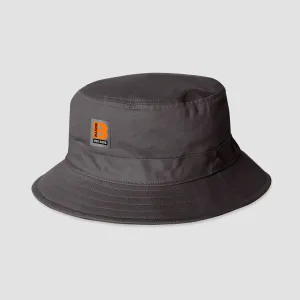 Brixton Builders Reversible Bucket Hat Charcoal/Black