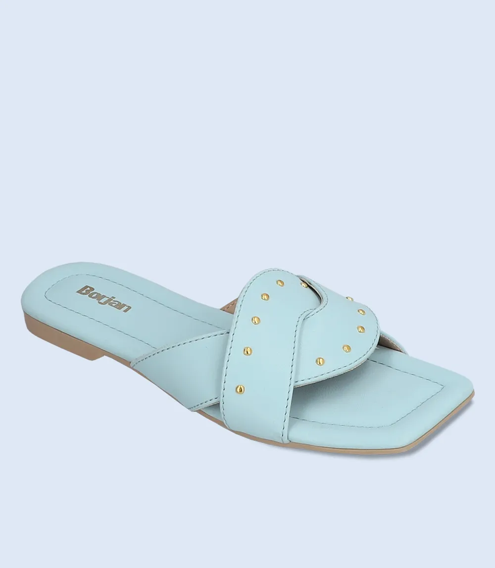 BW10036-SKY BLUE-Women Slipper