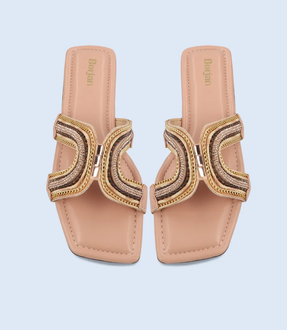 BW10134-TEA PINK-Women Slipper