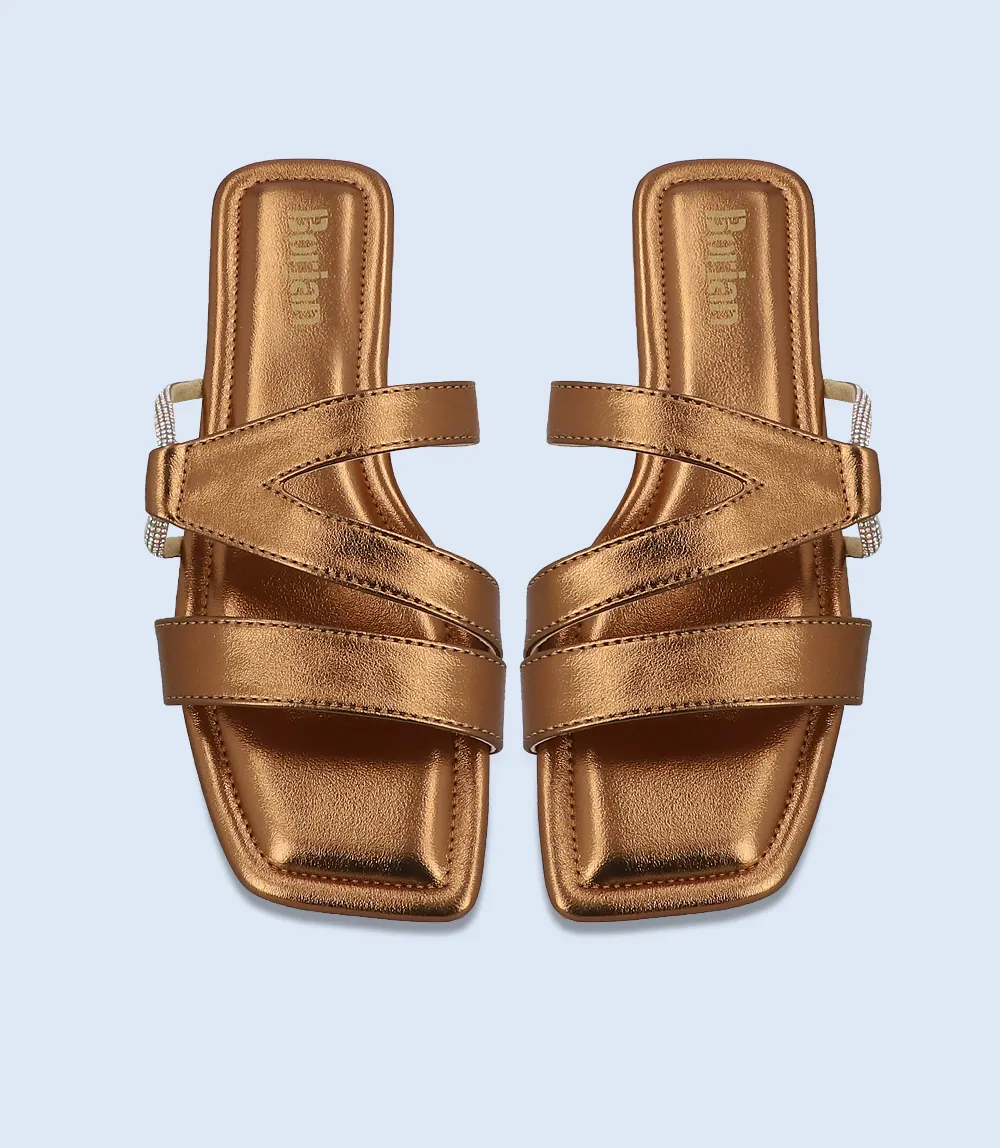 BW6625-BRONZE-Women Slipper