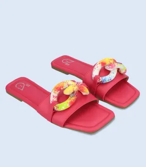 BW9295-FUCHSIA-Women Slipper