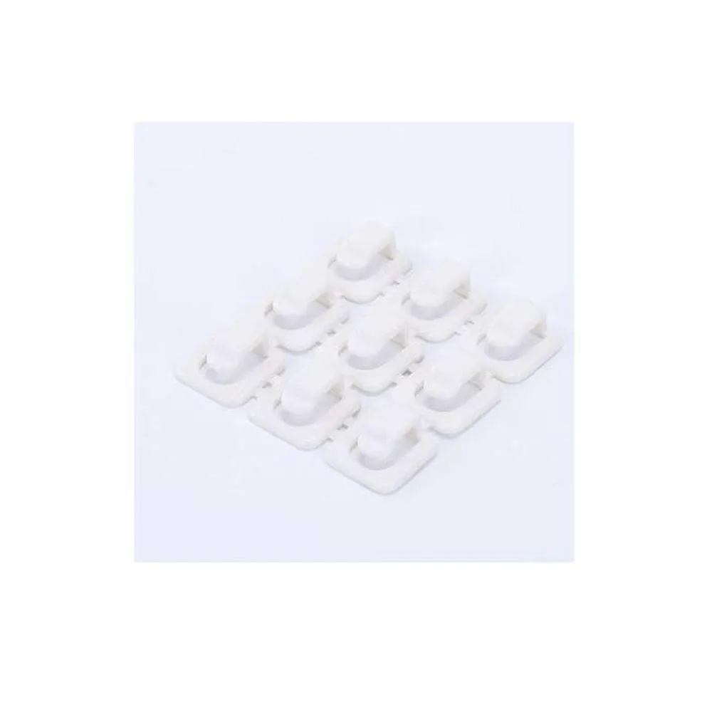Cable Cord Wire Line Organizer - Plastic Clips Ties Fixer Fastener Holder