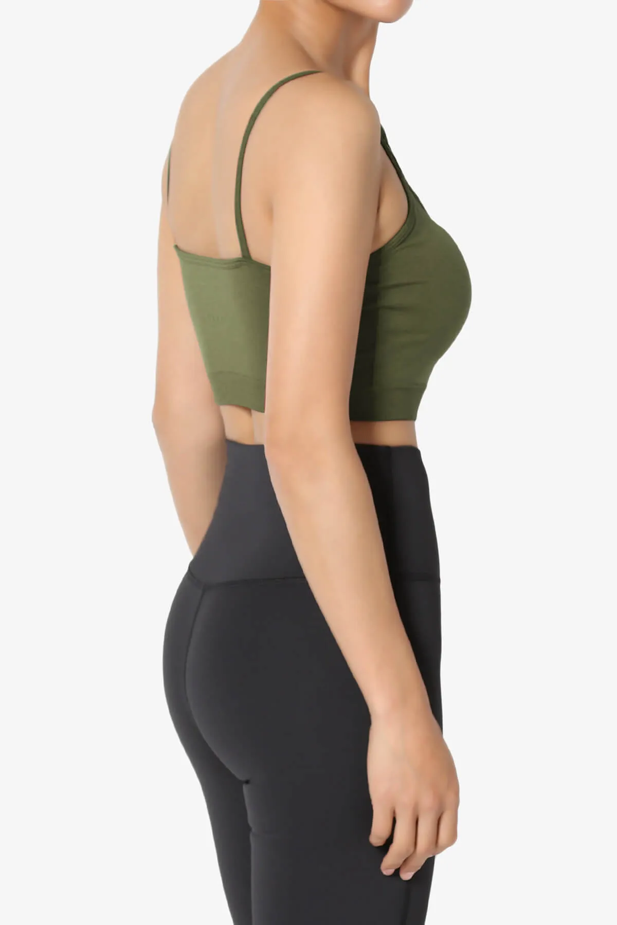 Cally Padded Crisscross Bralette PLUS