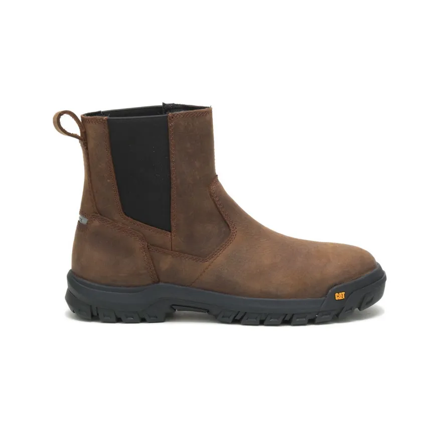Caterpillar WHEELBASE SLIP-ON T1260 ASTM F2413-18 P91026 Steel Toe Work Boot
