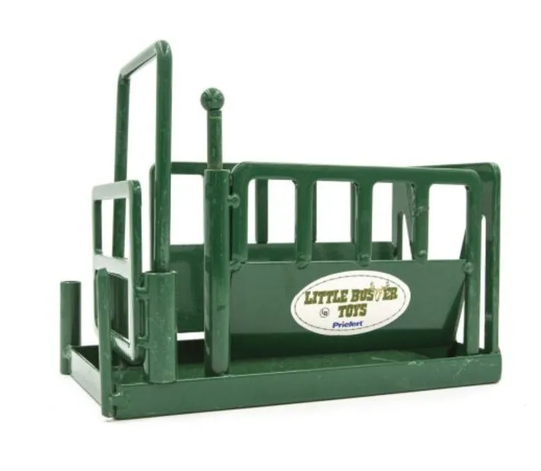 Cattle Squeeze Chute Green