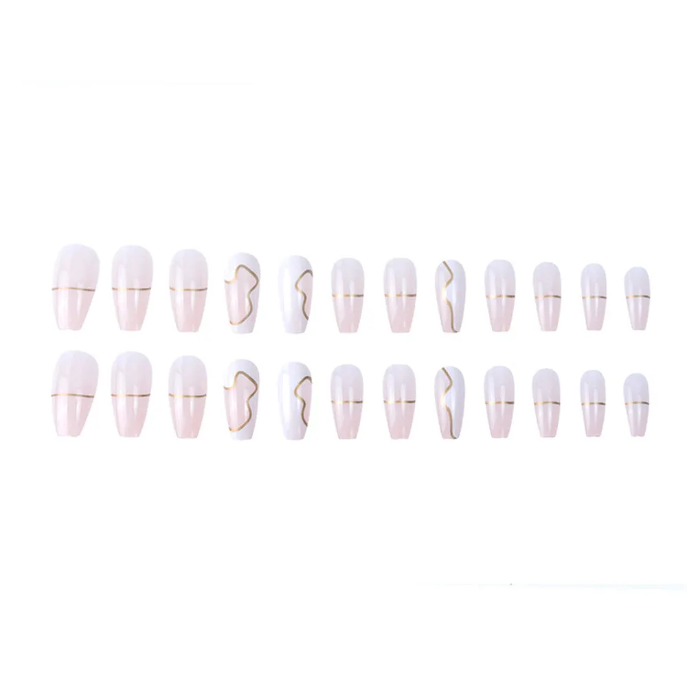 Coffin White gold lines