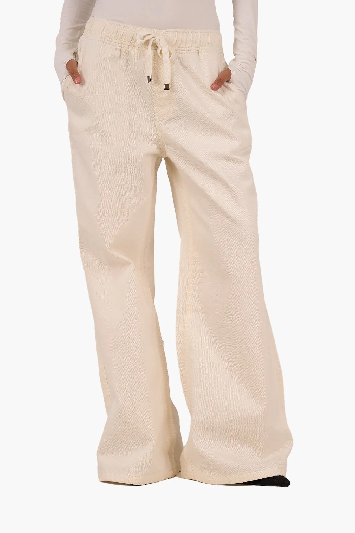 Cotton Plain Pants
