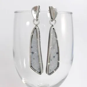 Creative Black Tie Elegant Drop Earrings (wholesale)