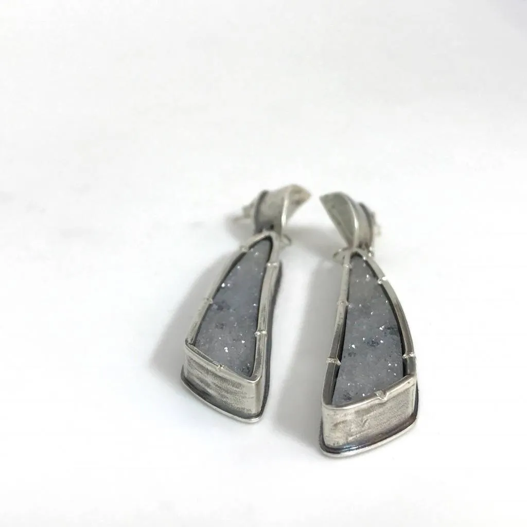 Creative Black Tie Elegant Drop Earrings (wholesale)