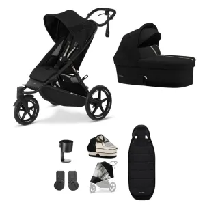 Cybex AVI Spin Essential Bundle - Moon Black