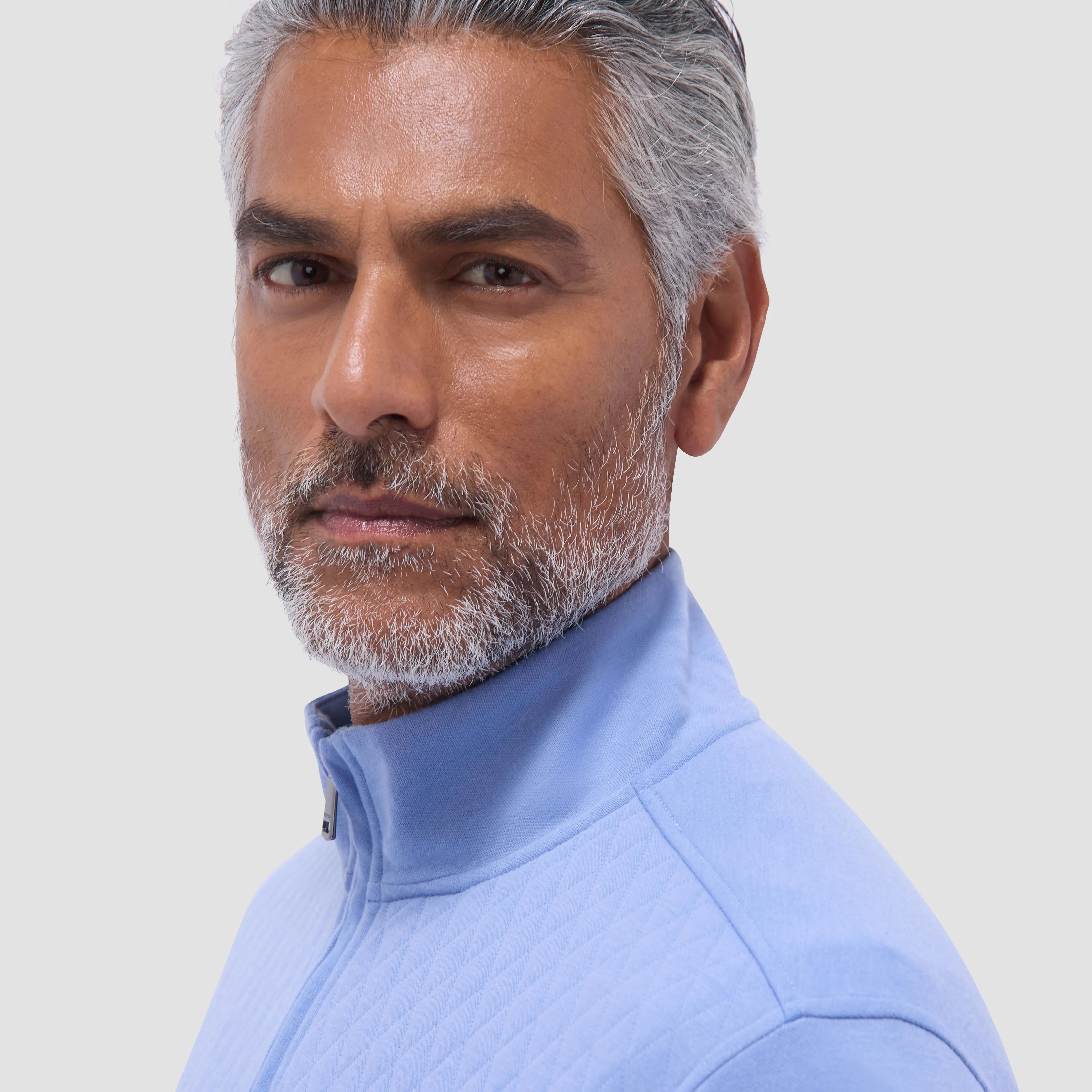 Diamond Quilt Performance Quarter-Zip Pullover
