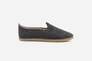 Eclipse Noir Handmade Nubuck Loafers (Women's)