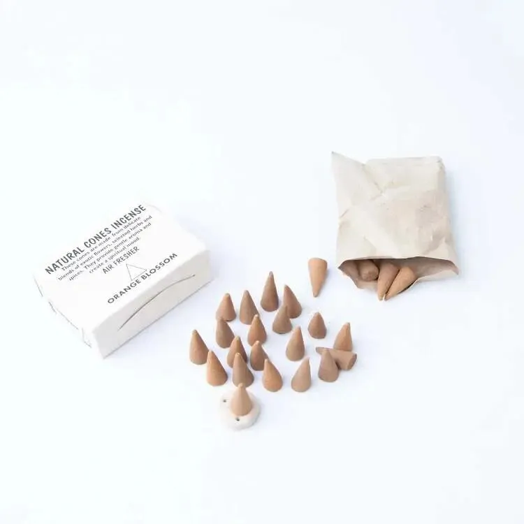 Elegant Fragrance: Orange Blossom Incense Cones