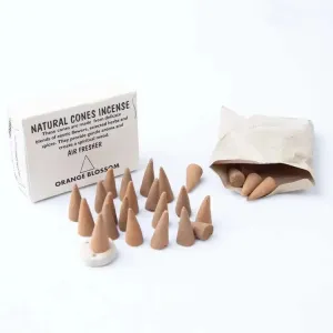 Elegant Fragrance: Orange Blossom Incense Cones