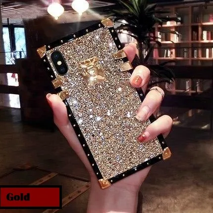 Elegant Gold Plated Soft Silicon iPhone Case