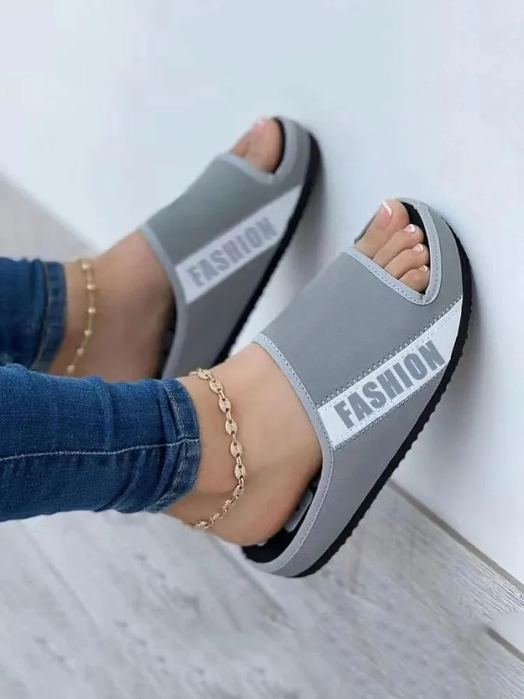 Fashion Casual Soft Slippers