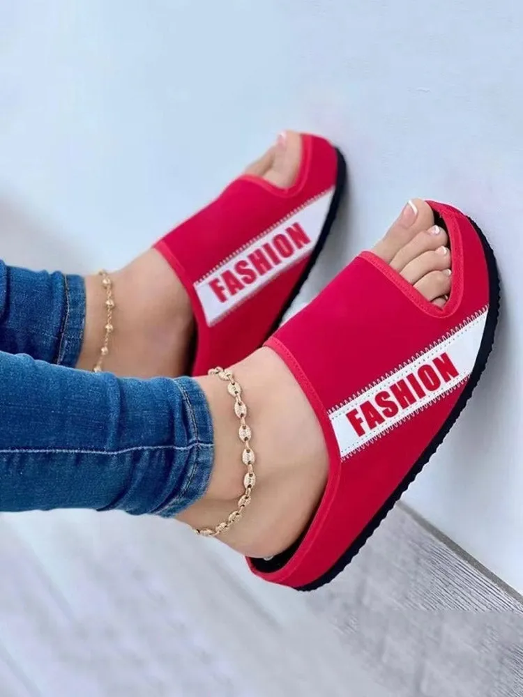 Fashion Casual Soft Slippers
