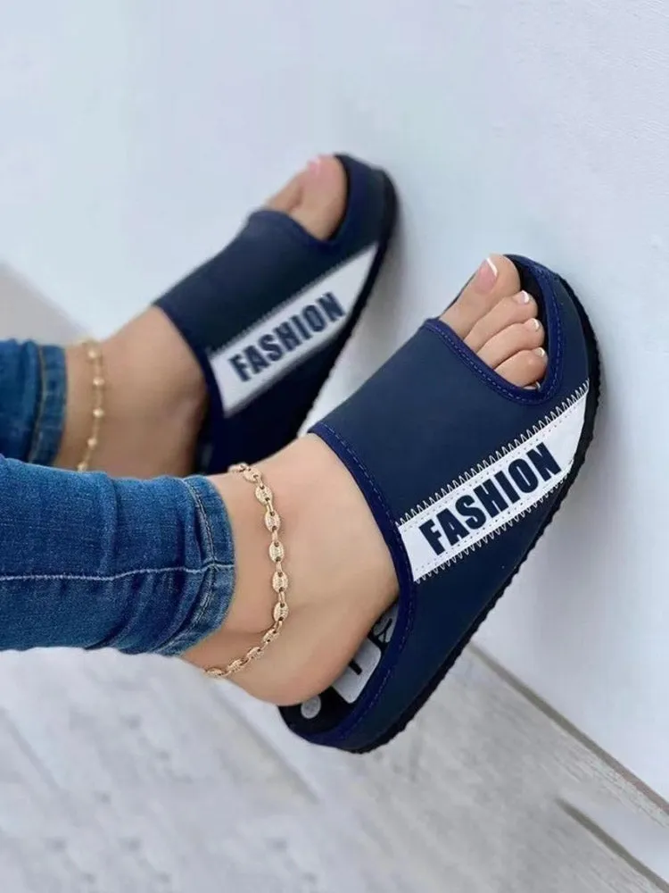 Fashion Casual Soft Slippers