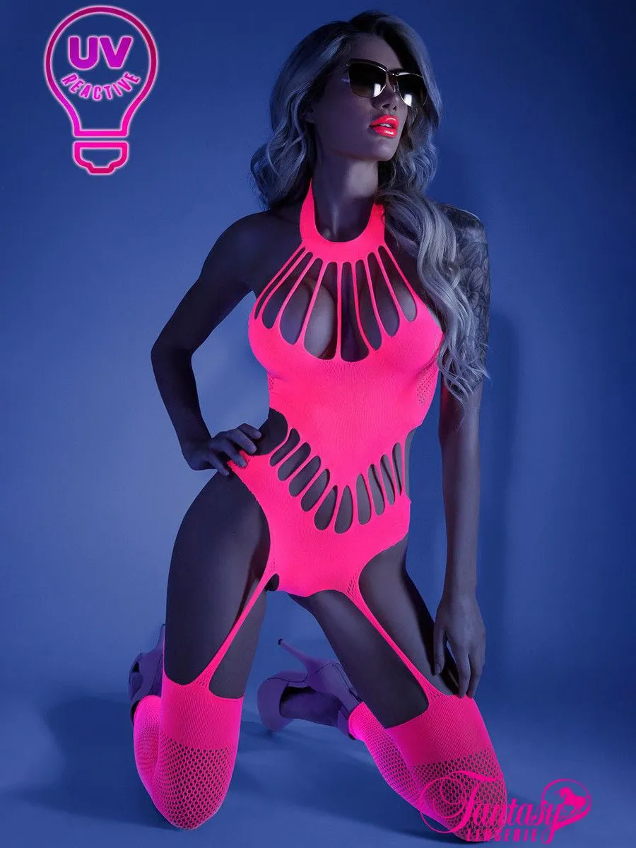 Fishnet Suspender Bodystocking