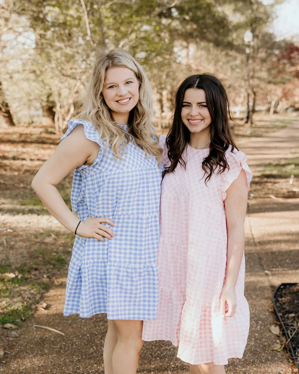 Go for It Gingham Check in Pink