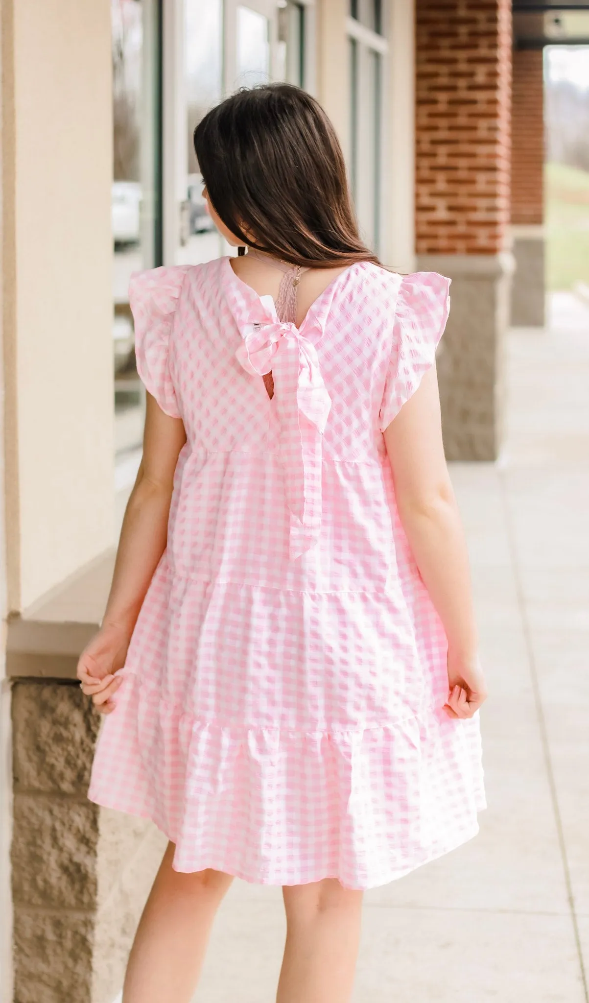 Go for It Gingham Check in Pink